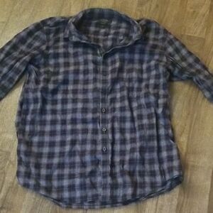 Marc Anthony Checkered Shirt Size XL